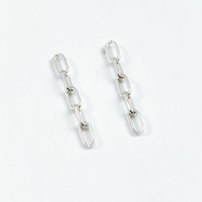 Crush Block Chain Earrings