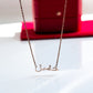 Signature Calligraphy 【 Hug 】 Necklace / Marquise Candy Earrings【 Small 】