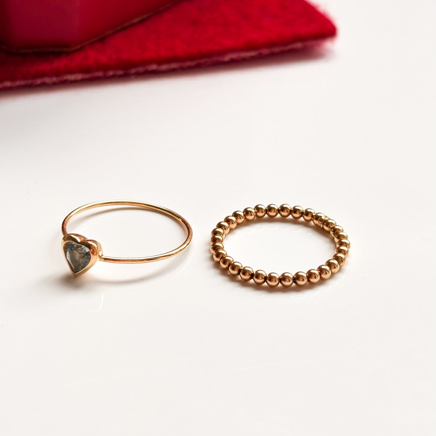 Twin Heart Ring