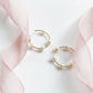 Pearl Tree Hoop Earrings