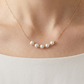 Akoya Pearl Station Necklace