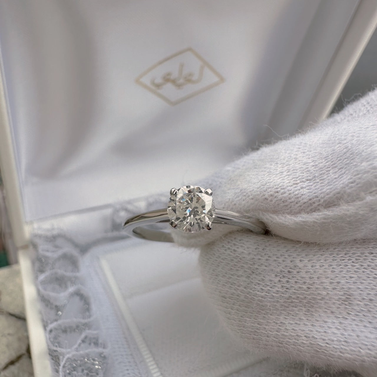 アザリー ソリテールリング