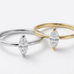 Marquise Solitaire Diamond Ring