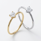 Heart Solitaire Diamond Ring