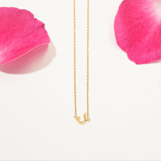【R】Arabic Initial Necklace