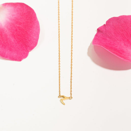 【M】Arabic Initial Necklace