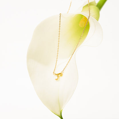 【A,C,H,M,R】Arabic Initial Necklace