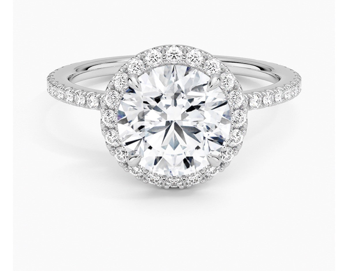 アルハブ アルハブディ ラウンドカット ヘイローリング