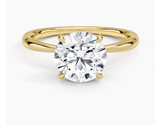 アルハブアルハブディ ラウンドカット ソリティアリング