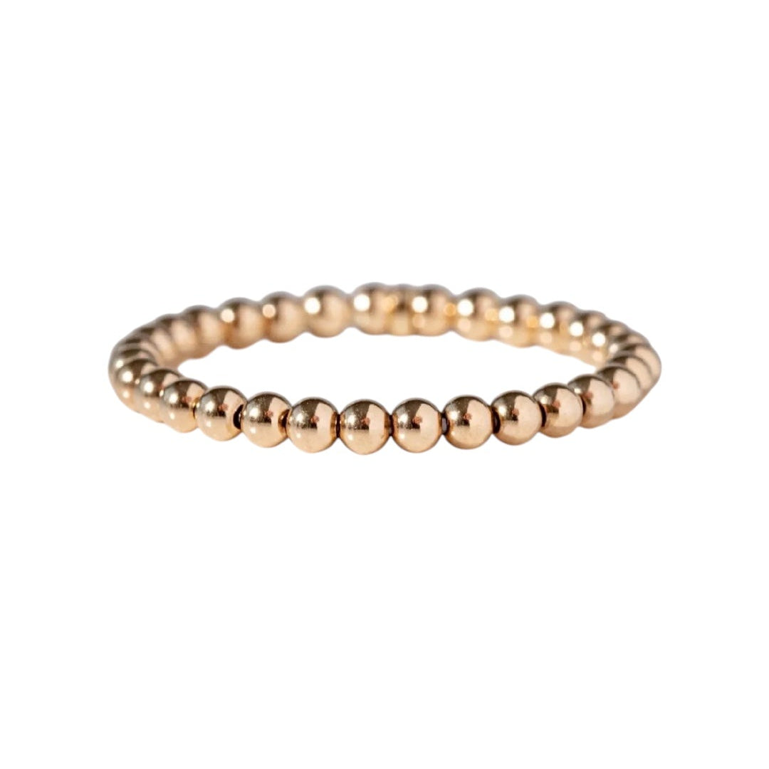 Gold Pearl Ring