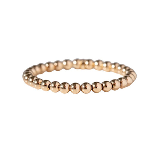 Gold Pearl Ring