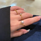 V Crush Pearl Ring