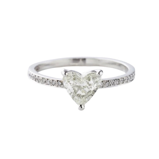 Heart Shape Diamond Ring