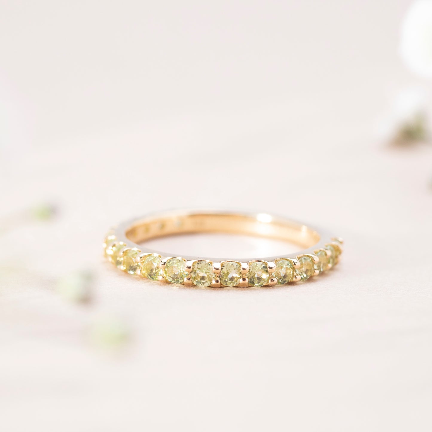 プレシャスエターナルリング【ペリドット】