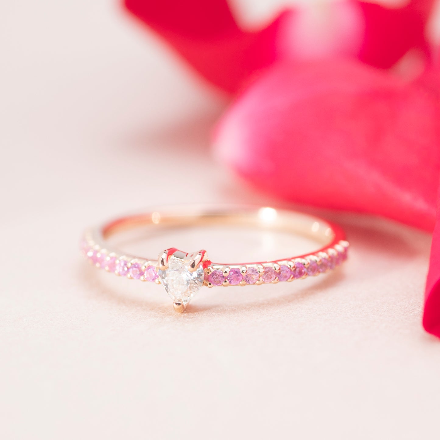 プレシャスラブエターナル【ダイヤモンド＆ピンクサファイア】