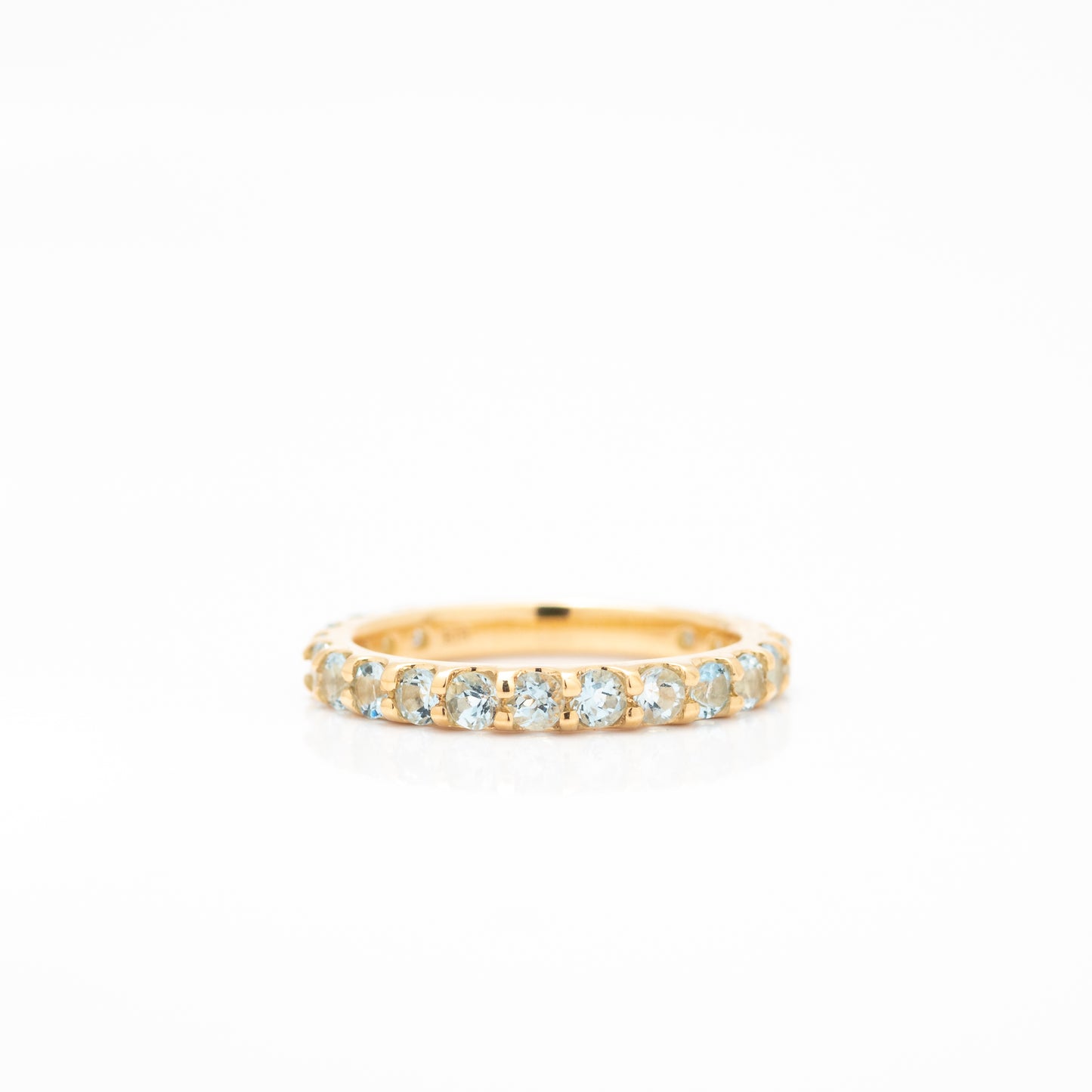 プレシャスエターナルリング【アクアマリン】