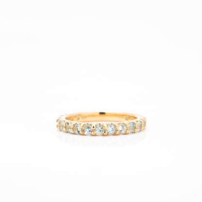 プレシャスエターナルリング【アクアマリン】