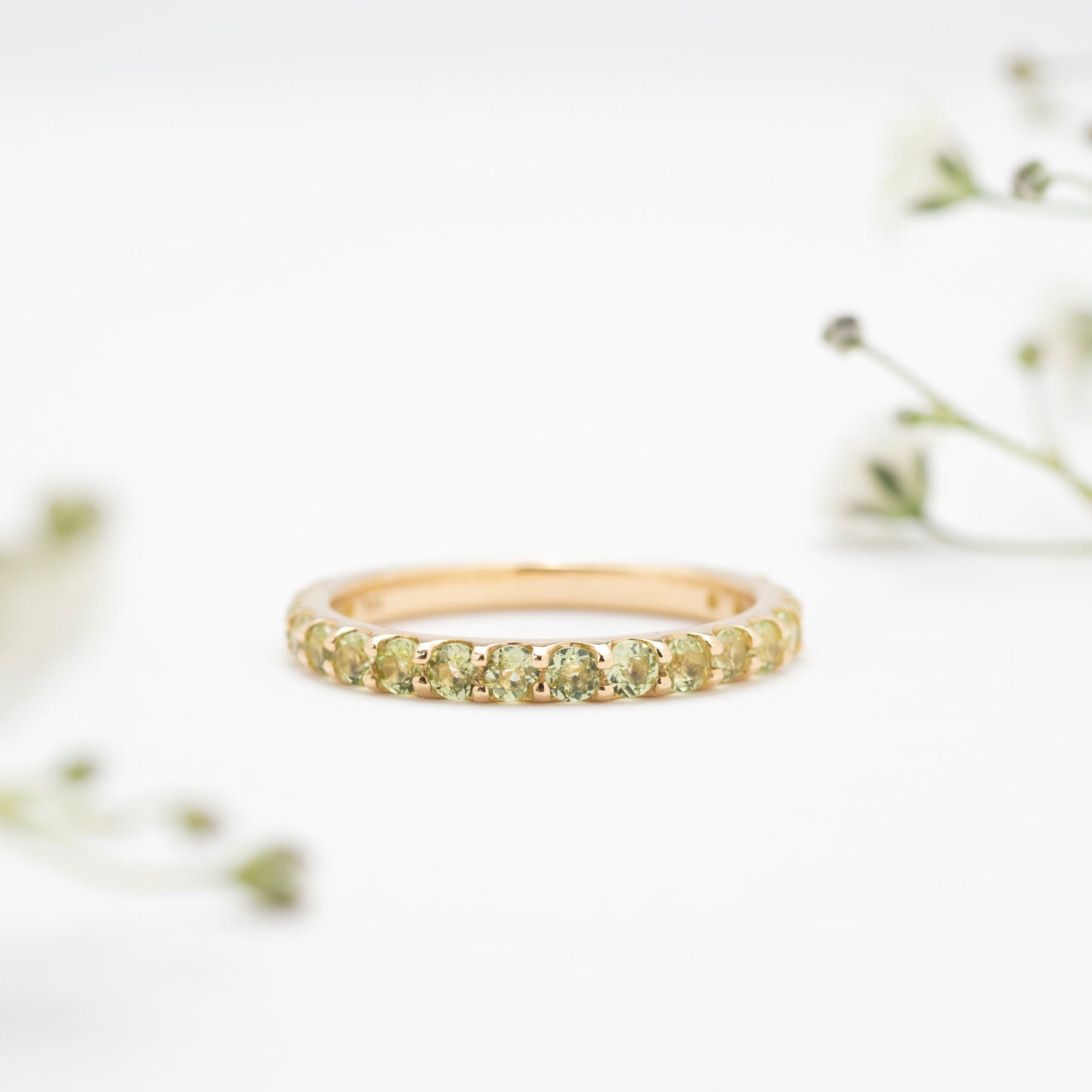 プレシャスエターナルリング【ペリドット】