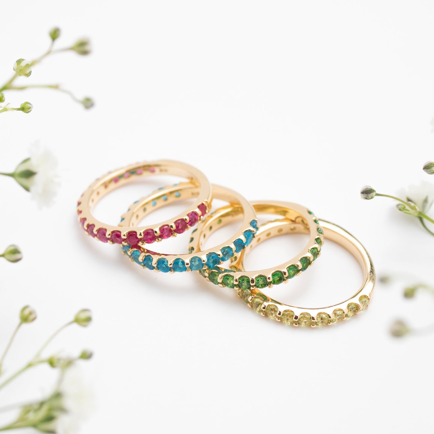 プレシャスエターナルリング【ペリドット】