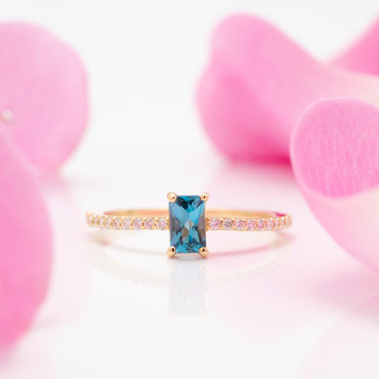 【エメラルドコレクション】ロンドンブルートパーズ