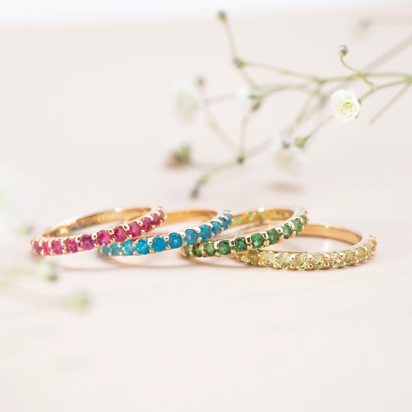 プレシャスエターナルリング【ルビー】